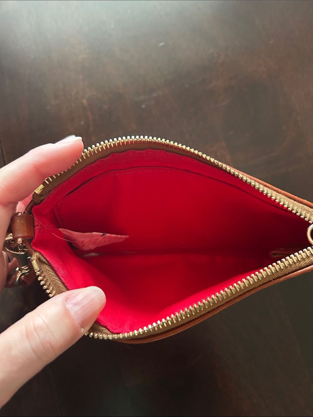 Dooney & Bourke Washington Nationals Wristlet Clutch - Picture 4 of 4